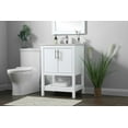 thumbnail image 6 of Elegant Kitchen and Bath 24 Inch SIngle Bathroom Vanity In Grey, 6 of 7
