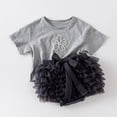 thumbnail image 5 of ANINEO Baby Girls Soft Fluffy Tutu Skirt with Diaper Cover,Toddler Girl Tutu Skirt Sets, 5 of 5