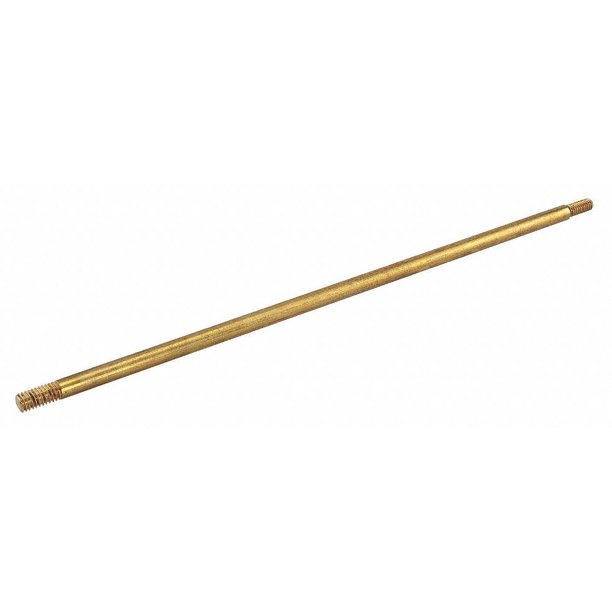 Watts 12"L Brass Float Rod, 5/16"18 x 3/8"16 Thread Size 12.5