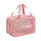thumbnail image 2 of Bolsa de aseo de viaje Yuyangstore organizador cosméticos impermeable Rosa, 2 of 8