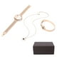 thumbnail image 2 of Conjunto de Collar de Pulsera de Reloj de Mujer de Estilo Empresarial, Conjunto de Joyería de Regalo de Cumpeados de Aniversario, que incluye el collar de pulsera de Joyería,, 2 of 7