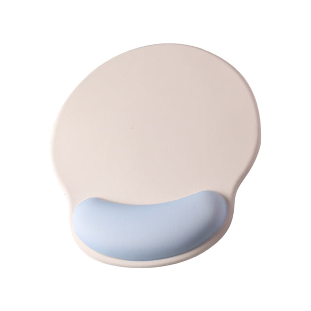 Ergonomic Candy-Color Mouse Pad, with Gel Wrist Rest Support, Non-Slip for Home Office Working