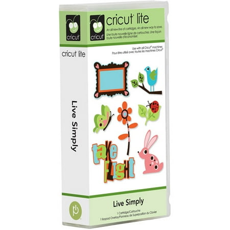 Cricut Lite Cartridge, Live Simply
