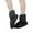 Black, variant on Ticikt Ballet Warm Up Booties Dance Booties, Waterproof & Windproof Dance Warm Up Footwear, Soft Comfortable Ballet, Lightweight Footwear,Color:Pink