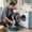 Navy Size S N9, variant on Thickened Double-Handle Plastic Stackable Basin,Foot Soaking Tub,Portable Footbath and Washing Bowl for Kitchen