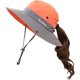 thumbnail image 1 of Sombrero de malla de verano para mujer con ala ancha y protección UV para el sol con agujero para cola de caballo Xemadio LRWJ323-1, 1 of 7