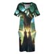 thumbnail image 3 of Vestido holgado de verano para mujer traje de verano con bolsillos para rezar a la madre, 3 of 6