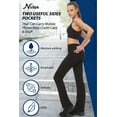 thumbnail image 3 of Nirlon Straight Leg Yoga Pants With Pockets - High Waisted Leggings For Women, 3 of 5