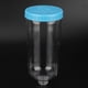 thumbnail image 5 of Jaula de plástico para mascotas de 900 ml, alimentador de agua colgante especial, suministros para botellas para perros pequeños y gatos, color azul, 5 of 8
