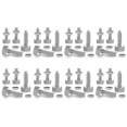 thumbnail image 1 of 32 Pcs Poignée, Goupille de Verrouillage Rapide, Ressort Rétractable, Kit de Verrouillage M6 pour Boîte à Outils Roulante, 1 of 7