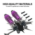 thumbnail image 3 of maskred 2x 1/14 Front Rear Shock Absorber Aluminum Alloy Smooth Rc Front Rear Shock Absorber For Wltoys 144001 RC Car Part Titanium, 3 of 6