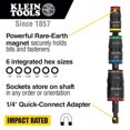 thumbnail image 2 of Impact Driver Klein Tools 32907 con juego de enchufes SAE 7 en 1, 2 of 9