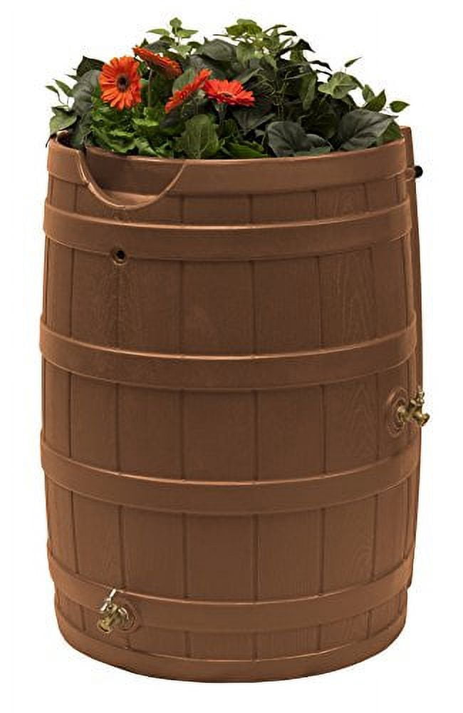 Good Ideas Rain Wizard 65 Gallon Rain Barrel - Terra Cotta