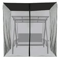 thumbnail image 5 of Swing Chair Mesh Net Resistant Patio Seater Mesh Canopy Cover, 5 of 7