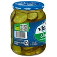 thumbnail image 3 of Vlasic Ovals Hamburger Dill Pickle Chips, 32 fl. oz., 3 of 8
