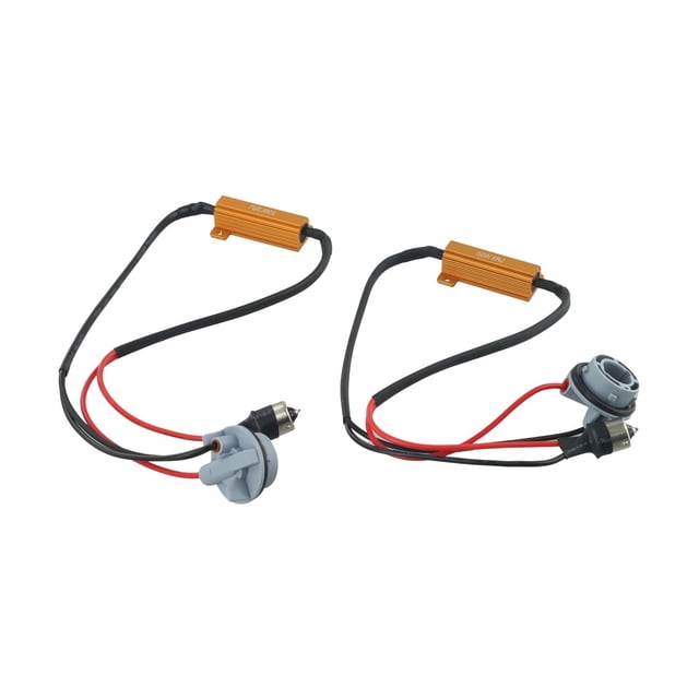 Lefu 2 Pcs BA15S 1156 Ampoule LED OBC Décodeur Résistance de Charge Canbus