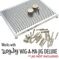 thumbnail image 7 of The Beadsmith Wig-Jig Peg Kit – 30pc Metal Pegs & Rounds in 2 Sizes Each, Use w/ Wig-A-Ma-Jig Deluxe, 7 of 7