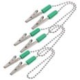 thumbnail image 4 of Miangastore 3pcs Napkin Clips Flexible Chain Bib Clips Bib Fixing Holder Clips Chain Clips, 4 of 8