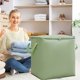 thumbnail image 1 of Bolsa de Almacenamiento Extragrande y Resistente con Asas Reforzadas | Organizador de Ropa con Doble Cremallera | Bolsa de Mudanza de Plástico Plegable para Ropa, Juguetes, Decoración Navideña | Solu, 1 of 6