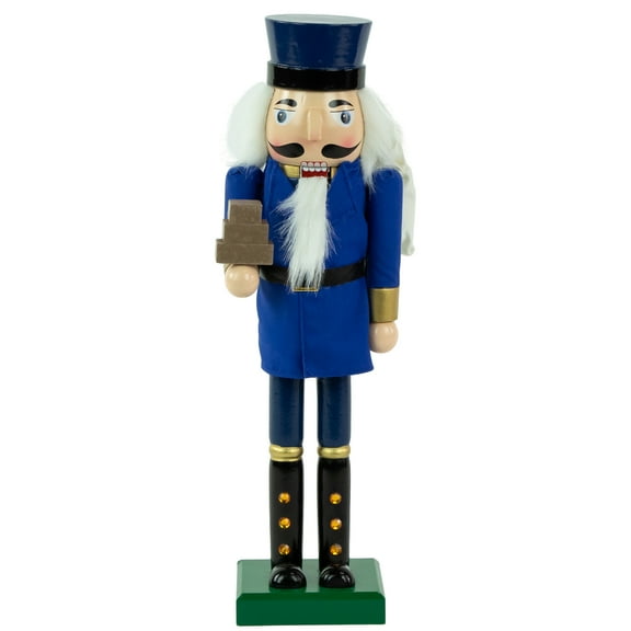 Northlight Mail Carrier Multi-color Costume Wooden Decorative Nutcracker, 4" x 14"