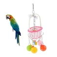 thumbnail image 3 of Canasta de adorno de jaula de juguete colgante de jaula de loro de pájaro con Yuyangstore Juguete del loro del pájaro del animal doméstico, 3 of 8