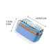 thumbnail image 3 of Xihbxyly Oferta Del Dia Caja de Jabón con Cepillo Estante de Almacenamiento Perezoso Caja de Jabón Tipo Rodillo para El Hogar, 3 of 6
