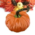 thumbnail image 5 of Artificial Pumpkins, Decorative Fake Foam Pumpkin, 10cm 3 9inch Colorful Artificial Simulation Pumpkins Photo Props Harvest Decoration for Mantel Shelf Kitchen, 5 of 8