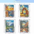 thumbnail image 5 of Landscape Diamond Art Kits for Adults, Diamond Art City Travel for Beginners, DIY Full Rhinestone 5D Diamond Painting Kits (Gemstone Craft and Diamond Dot), Home Wall Decoration (12x16 inch), 5 of 7