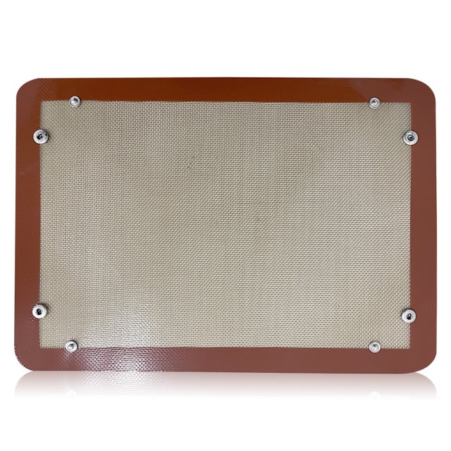 Matada para hornear Pasta resistente al calor Fondants Liner Universal Horno Pan Hoja Restaurante Bakery Chef Acción de gracias Cocina Cocina Roja 42x29.5cm Inevent HA011216-01