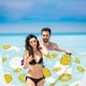 thumbnail image 4 of Microfiber Beach Towel Super Colorful Bath Towel Sandproof Beach Blanket Multi-Purpose Towel For Travel Swimming Pool 30x60 Inch, 4 of 6
