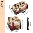 thumbnail image 3 of BZSMCE Leatehr Tissue Holders Cute Romantic Teddies Pattern Tissue box, 3 of 8