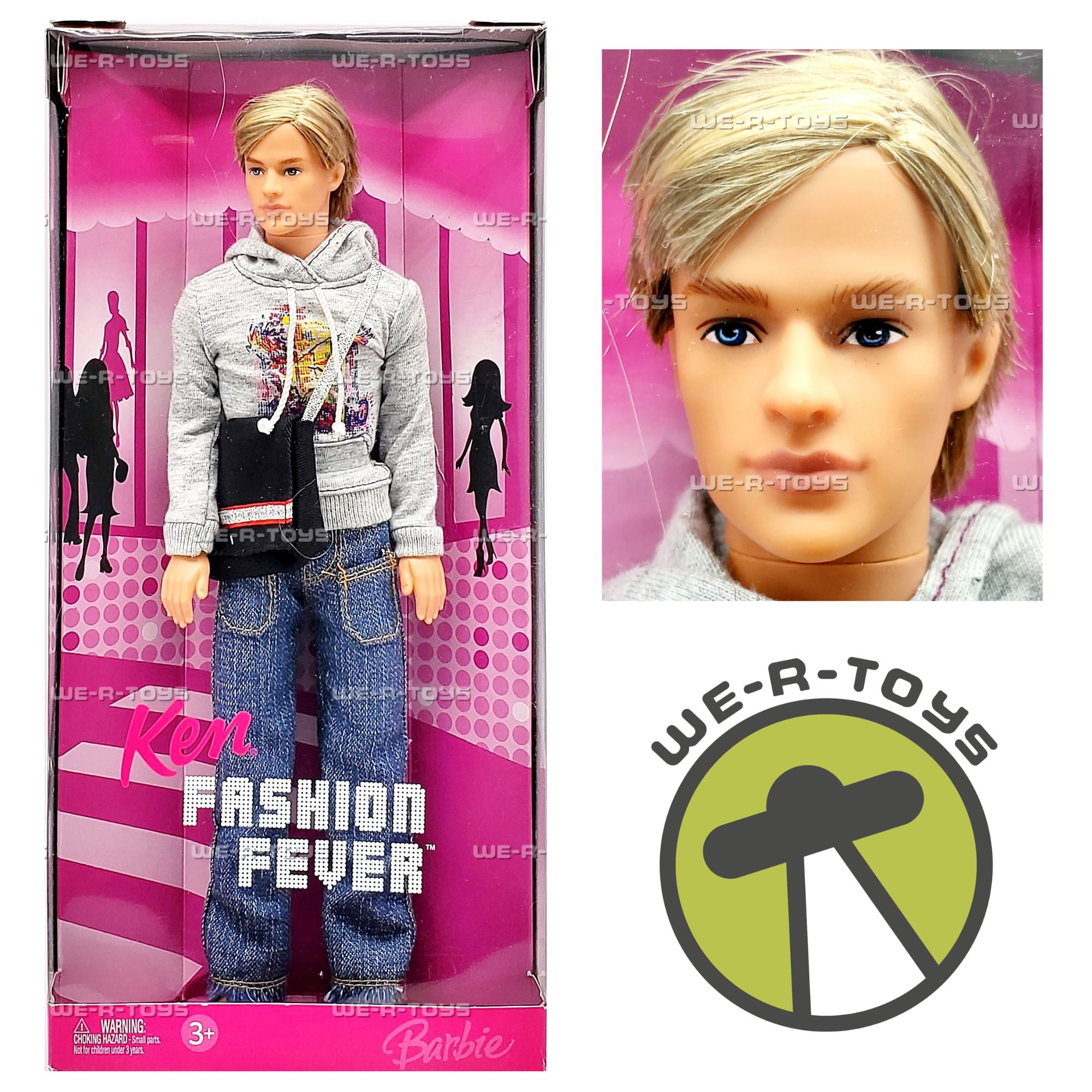 Barbie Signature Looks Ken Doll, Posable Blonde with Unique Barbie Signature Looks Ken Doll, Posable Blonde with Unique