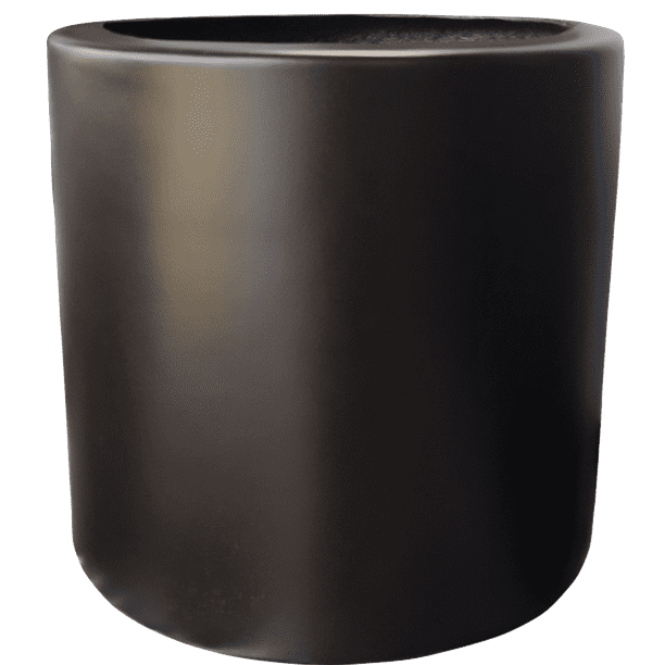 Maceta de Fibra de Vidrio FibraFormas Cilindro 50cm Chocolate