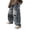 Grey-C, variant on WMQPNNS Boys Cargo Jeans Boys Denim Pants Size 18 Kids Baggy Elastic Waist Wide Leg Denim Pants Vintage Straight Leg Denim Cargo Pants with Pockets(Size 5-6 Years, Grey-C)