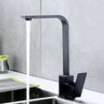 thumbnail image 1 of Black Kitchen Faucet 360 Degree Rotating Kitchen Faucet Single Lever Stainless Steel Kitchen Faucet, 1 of 3