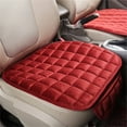 thumbnail image 4 of Nvzi Seating Cushions - Soft Crystal Velvet & Cotton Filled, Car Seat Cushion, Car Cushions for Driving, Seat Cushion for Car, Comes with Storage Bag, Red, 48×50cm , 2 Piece, 4 of 4