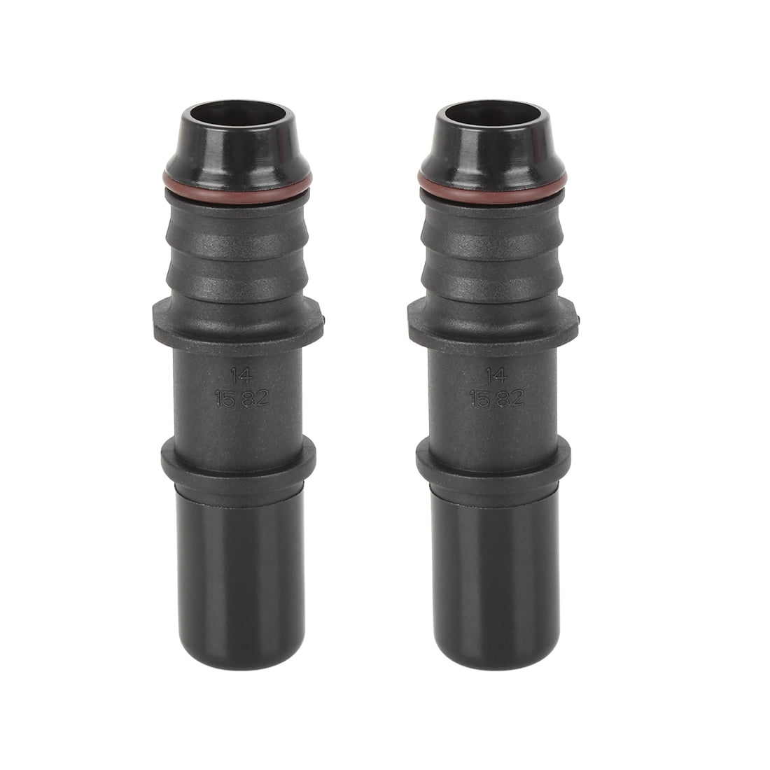 Fuel Line Hose Pipe Quick Release Male Connect Connector 2pcs 15.82mm