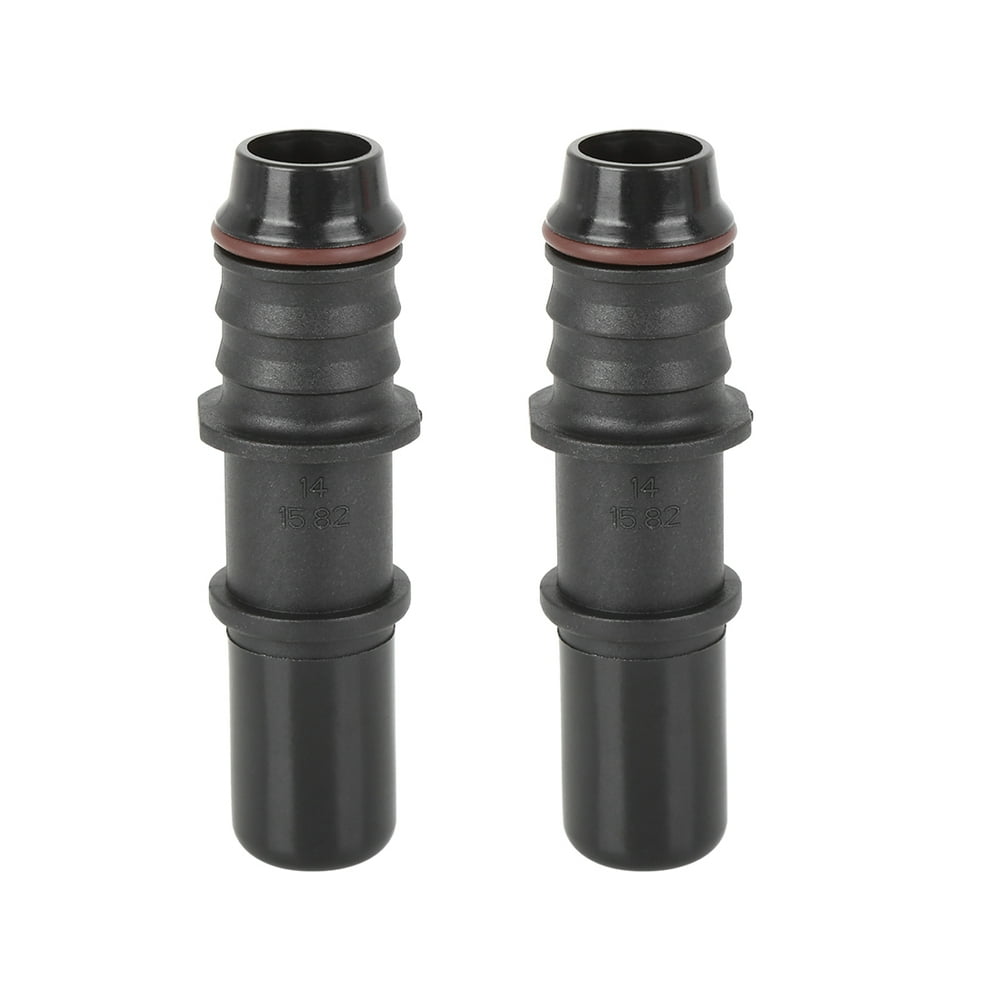 Fuel Line Hose Pipe Quick Release Male Connect Connector 2pcs 15.82mm