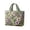 A, variant on Hummingbird Tote Bag with Floral Pattern, Embroidered Style Polyester Shoulder Handbag, Lightweight Shopping and Commuter Purse for Women