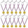 thumbnail image 3 of Miangastore 12 Pcs Médaille pour Enfants avec Lanière Médailles de Récompense Médailles de Sport de Match Récompenses de Jeu Médailles, 3 of 9