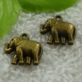 thumbnail image 3 of HOOUN 140pcs bronze plated elephant charms 20X18mm B2903, 3 of 3