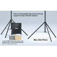 thumbnail image 6 of LINCO 10ft Adjustable Backdrop Stand for Parties Kit 10x7 BackDrop Photography Studio Photo Background Support System with Clamps, Sand Bag, Carry Bag 4172, 6 of 13