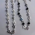 thumbnail image 3 of Aellinatey Y2K Hollow Star Pearl Necklace Aesthetic Charm Choker Harajuku Trend Jewelry, 3 of 14