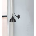 thumbnail image 6 of FSLiving Battery Operated Wall Sconces Wireless Black Metal Wall Lamp Vintage Design E26 Base LED Nightstand Luminaire Lighting Fixtures for Loft Bedside Staircase - Set of 2, 6 of 6