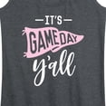 thumbnail image 3 of Instant Message - It's Game Day Y'all Women's Graphic Racerback Tank, 3 of 6