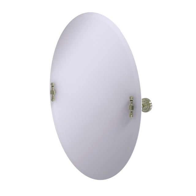 Miroir Inclinable Ovale Sans Cadre avec Bord Biseauté - RD-91-PNI
