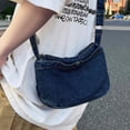 thumbnail image 2 of Quarryus Denim Crossbody Bags for Women Mini Tote Bag for Women Cell Phone Purse Denim Purse Jean Shoulder Bag, 2 of 11