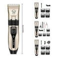 thumbnail image 2 of Rechargeable Pet Cat Dog Hair Trimmer Grooming Kit Electrical Clipper Shaver, 2 of 2