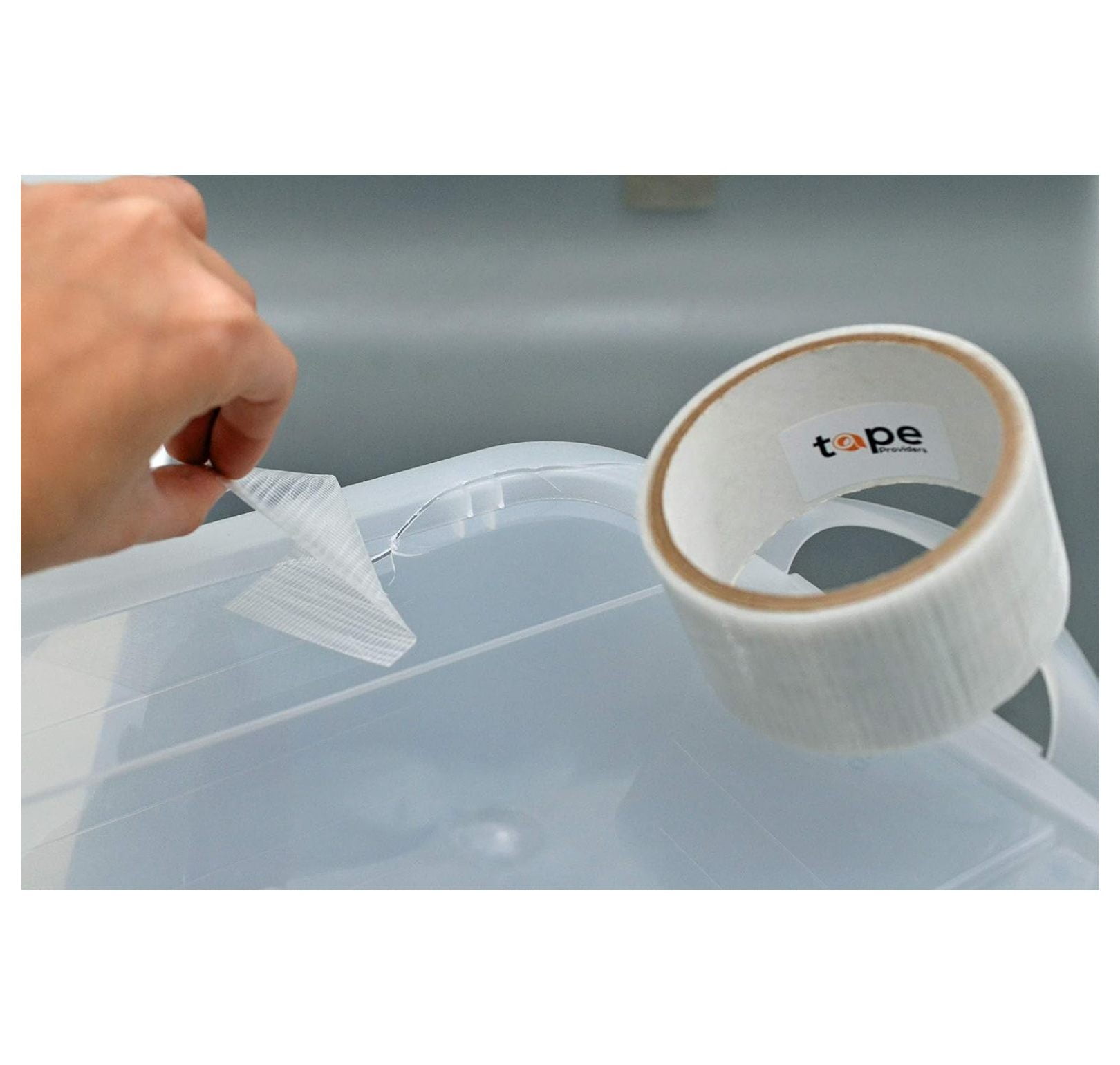 WOD DTTR6 Translucent Duct Tape, 6 inch x 30 yds. All-Purpose. Easy to Remove Tape for Discreet Repairs and Mounting. Residential, and Industrial Uses. For Greenhouse Repairs
