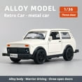 thumbnail image 6 of 1:36 Alloy Diecast Vintage London-Taxi Car Model doors open Classic Pull Back Miniature Vehicle Replica For Collection Gift, 6 of 9